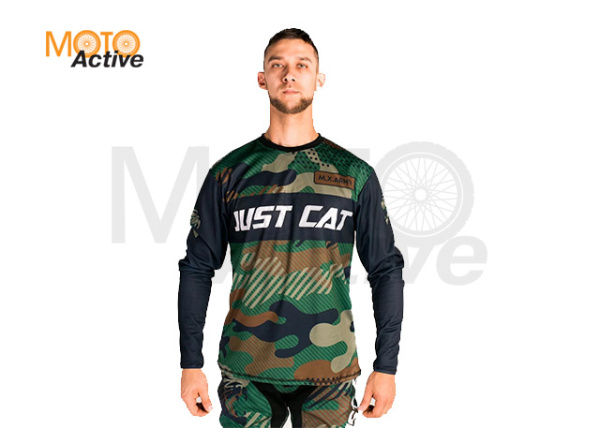 Джерси JUSTCAT СAMOUFLAGE GREEN